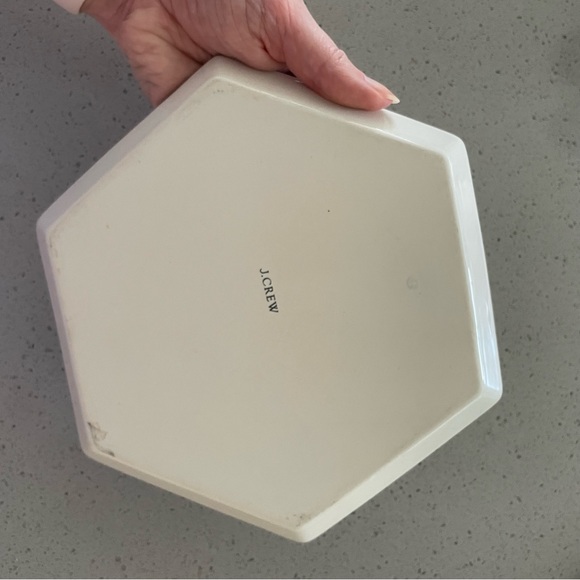 J. crew hexagon ceramic tray - Picture 3 of 5